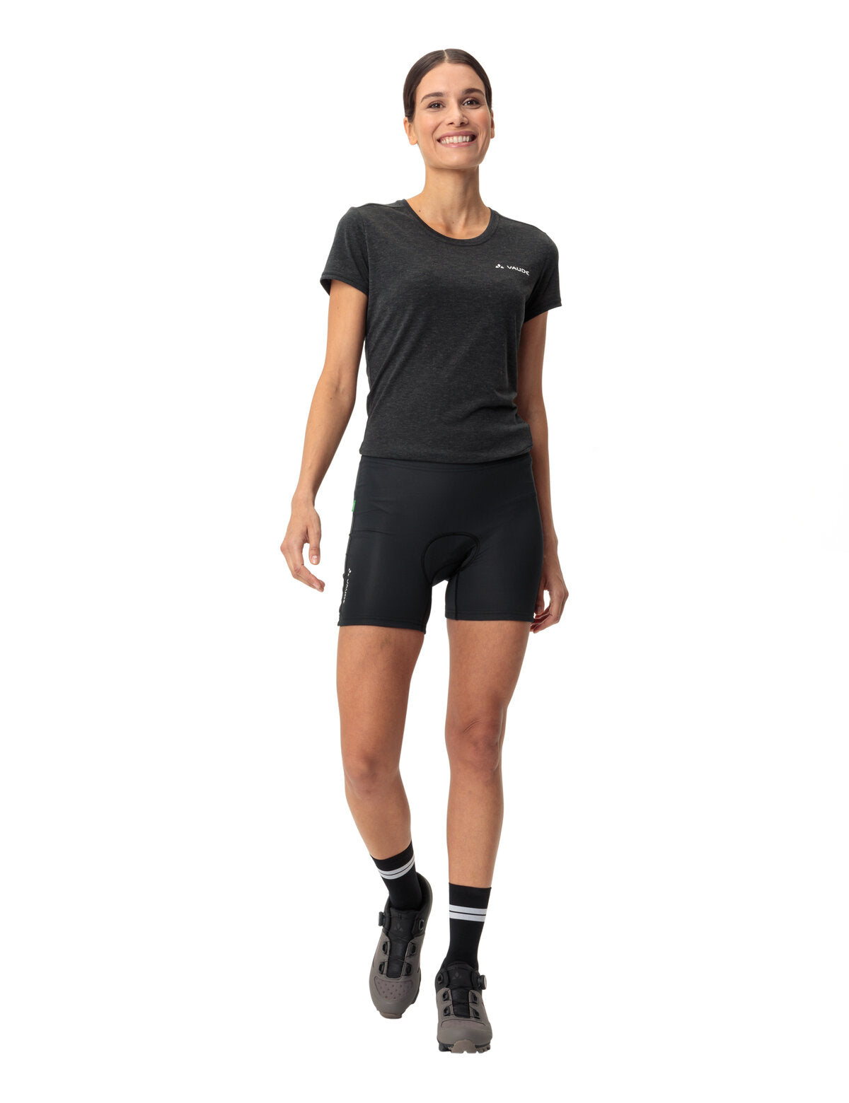 VAUDE Cuissard vélo intérieur TP femme noir