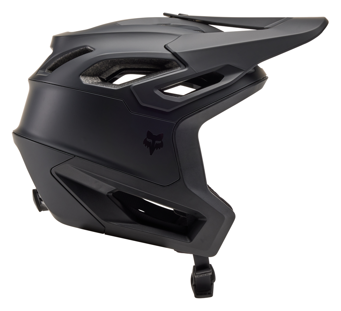 Casque VTT Fox Dropframe Pro Noir Mat Mat