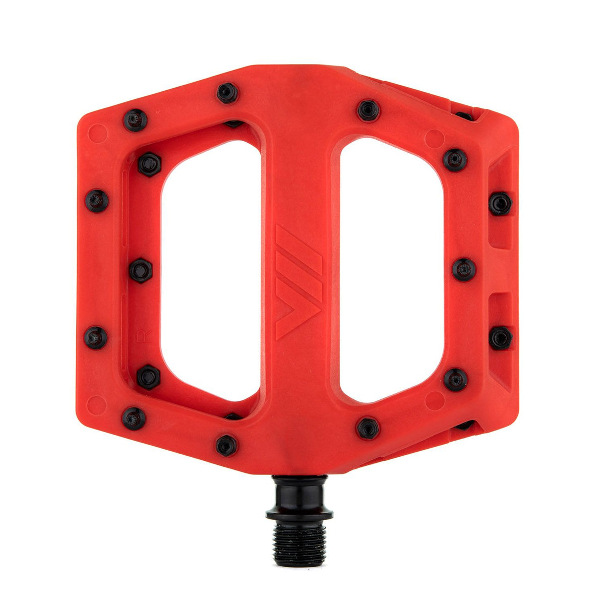 DMR V11 pédales plateforme rouge