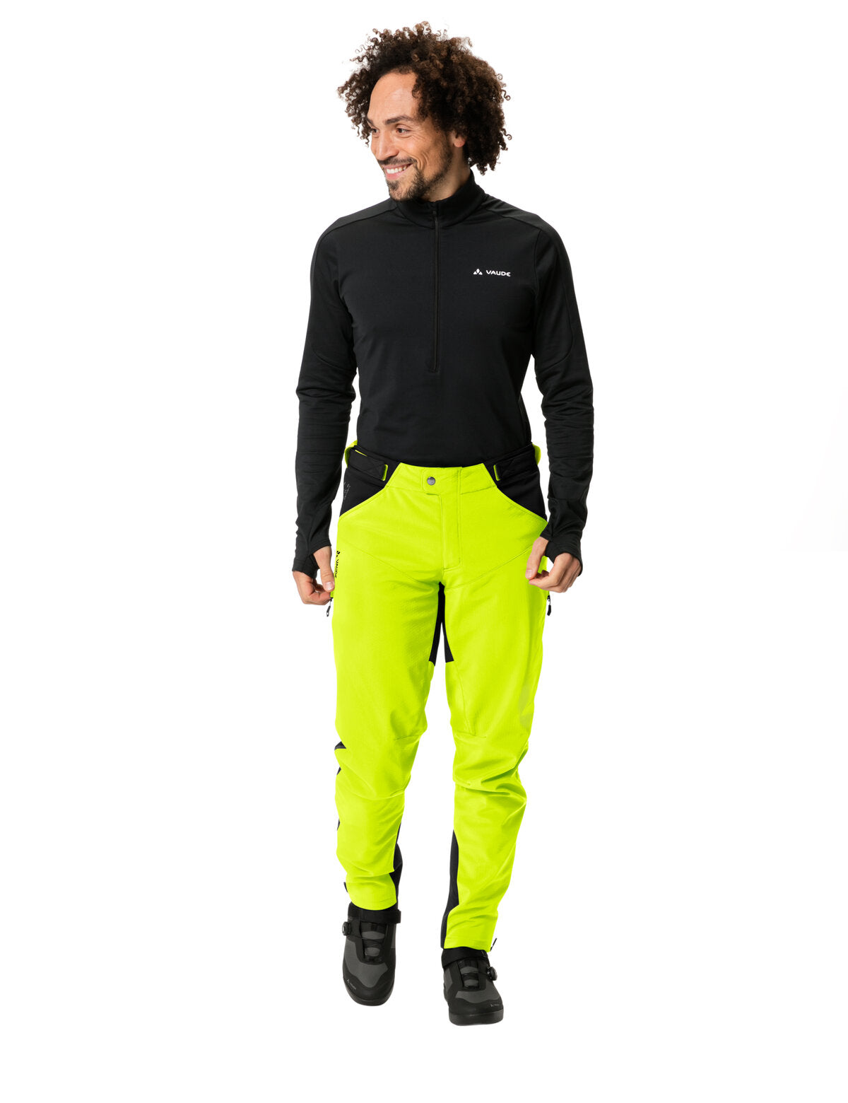 VAUDE Qimsa Softshell Pantalon II Homme jaune