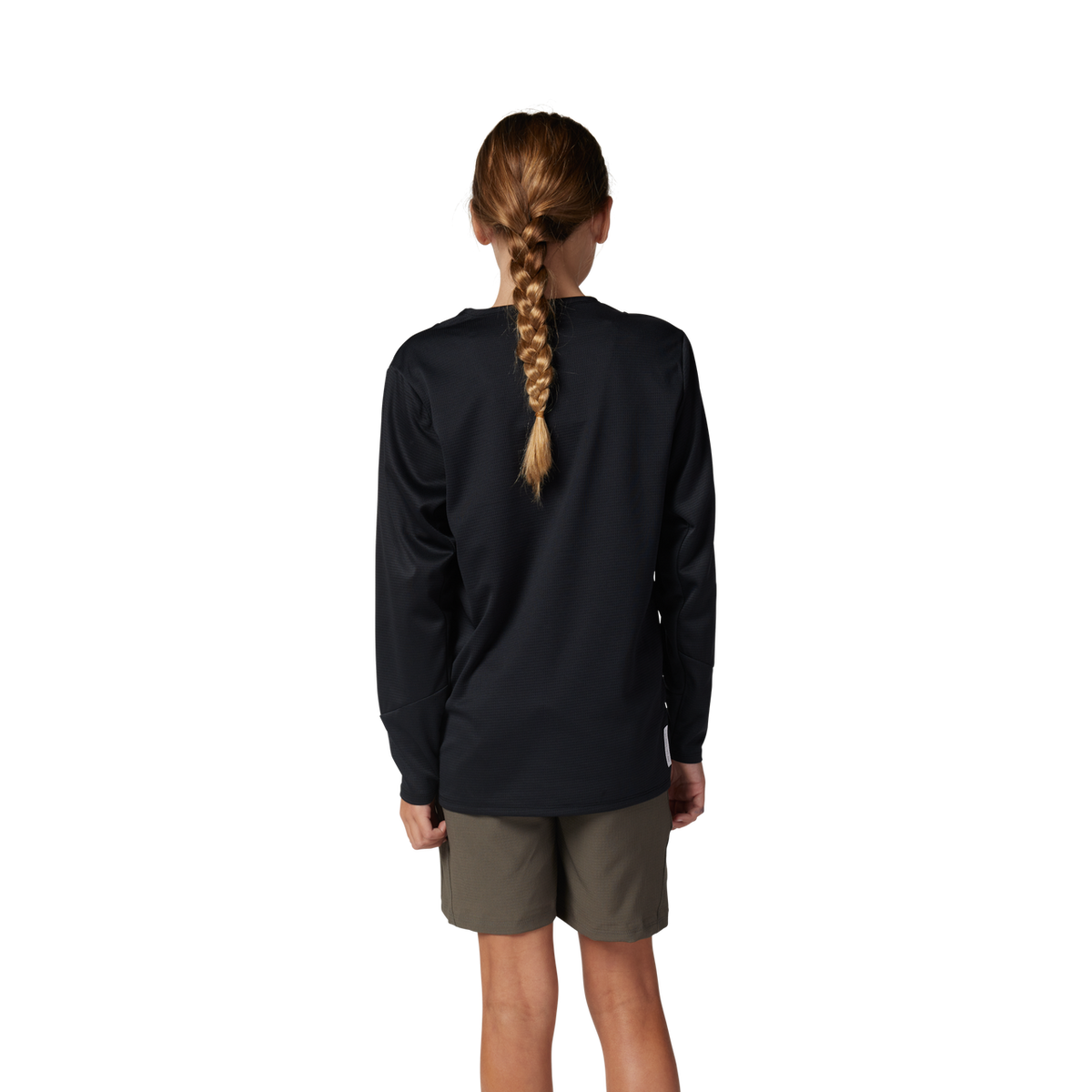 Fox YTH Defend LS Maillot Noir