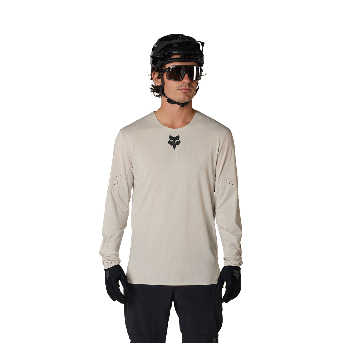 Fox Flexair LS Maillot Craie