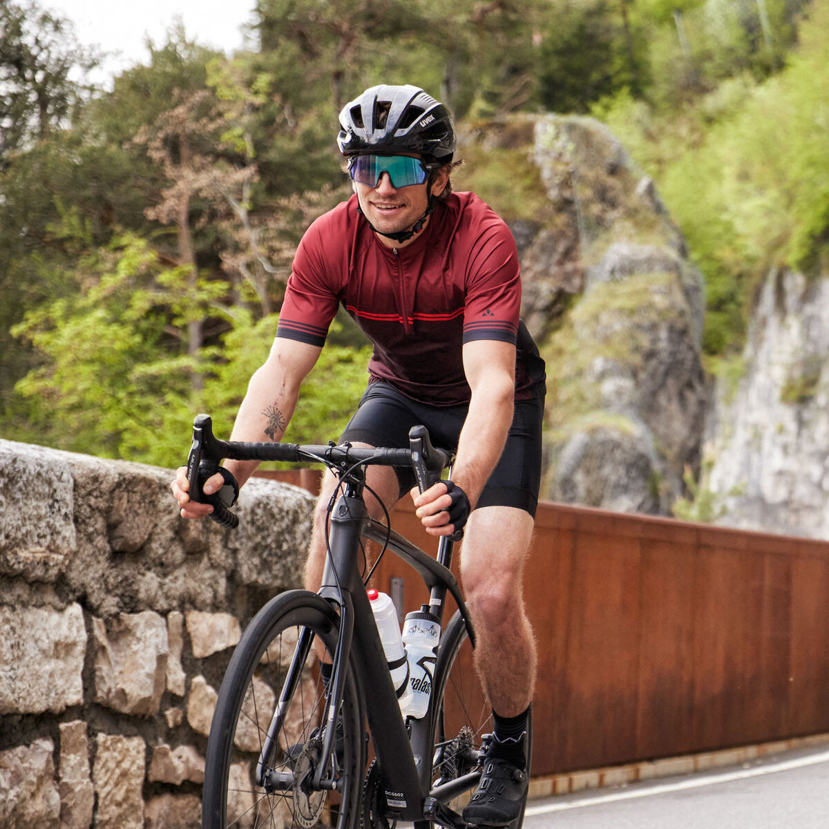 VAUDE Posta HZ Tricot II homme rouge