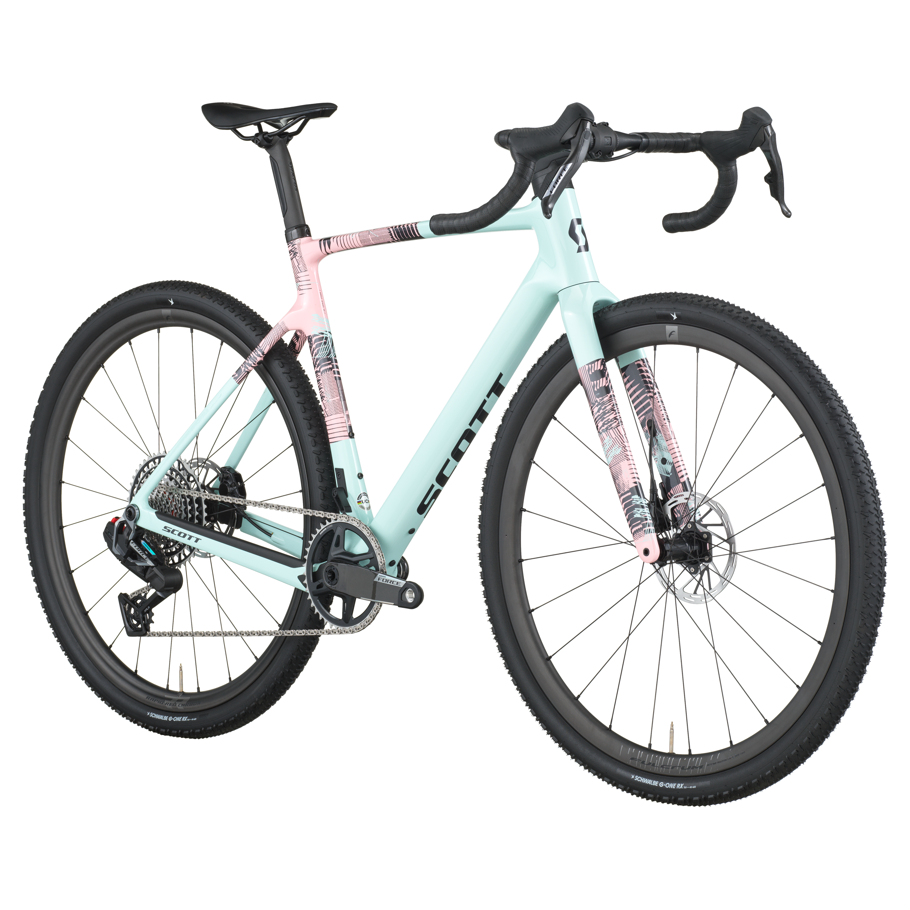 Scott Addict Gravel 10 gelato bleu/gelato rose