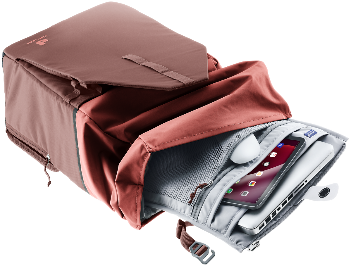 deuter Xberg 25 Sac à dos Sacoche de porte-bagages raisin-caspia