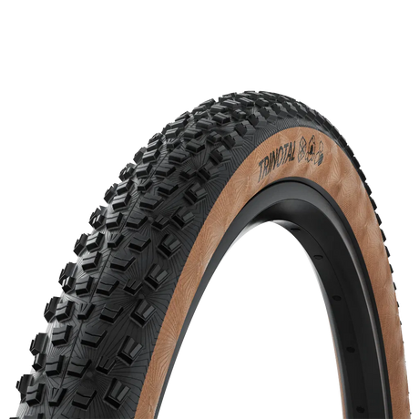 Continental Trinotal Trail Rapid pliable 28" pneu pliable noir / peau transparente