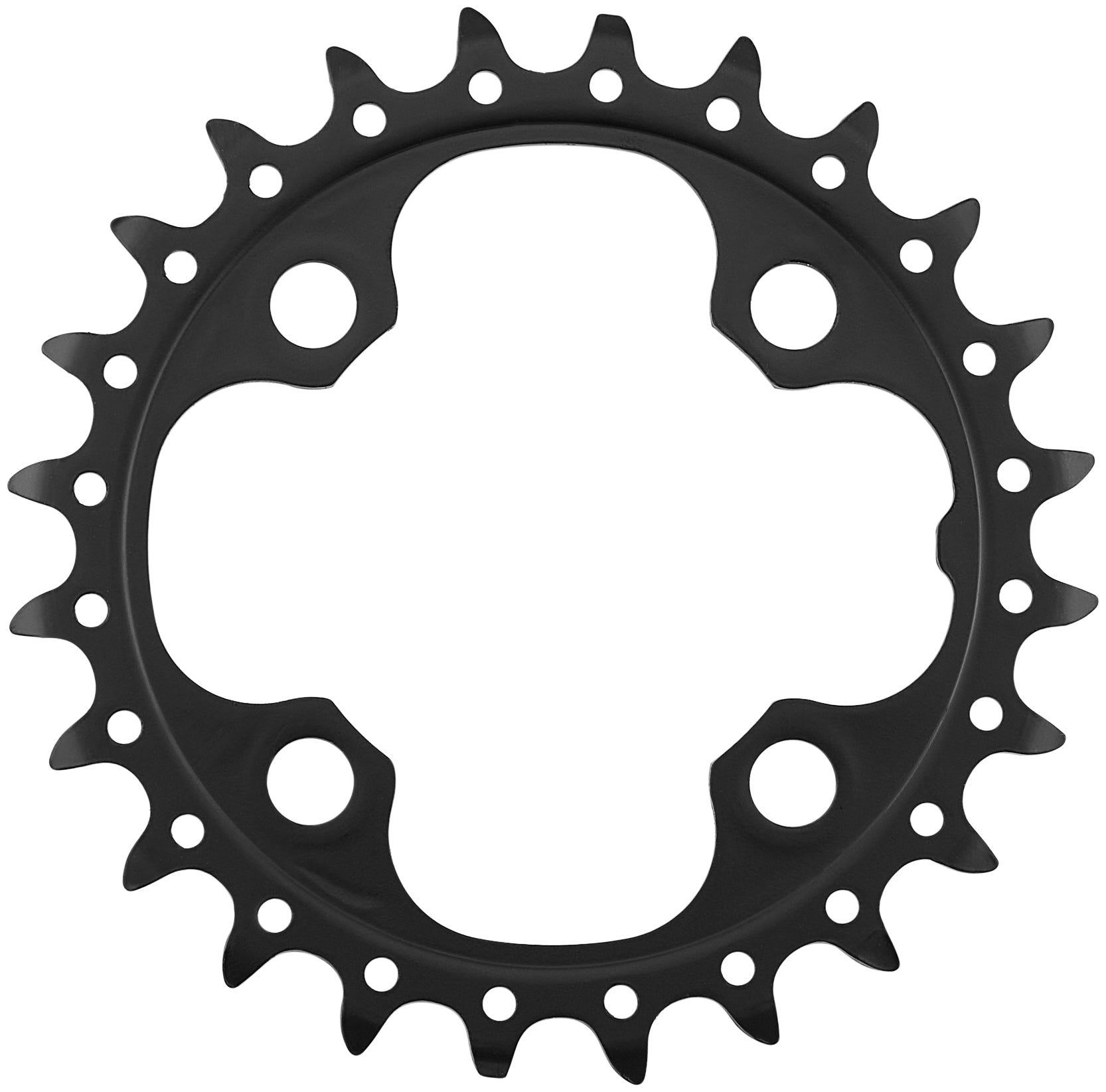 Shimano Deore FC-M522 plateau 10 vitesses AE noir
