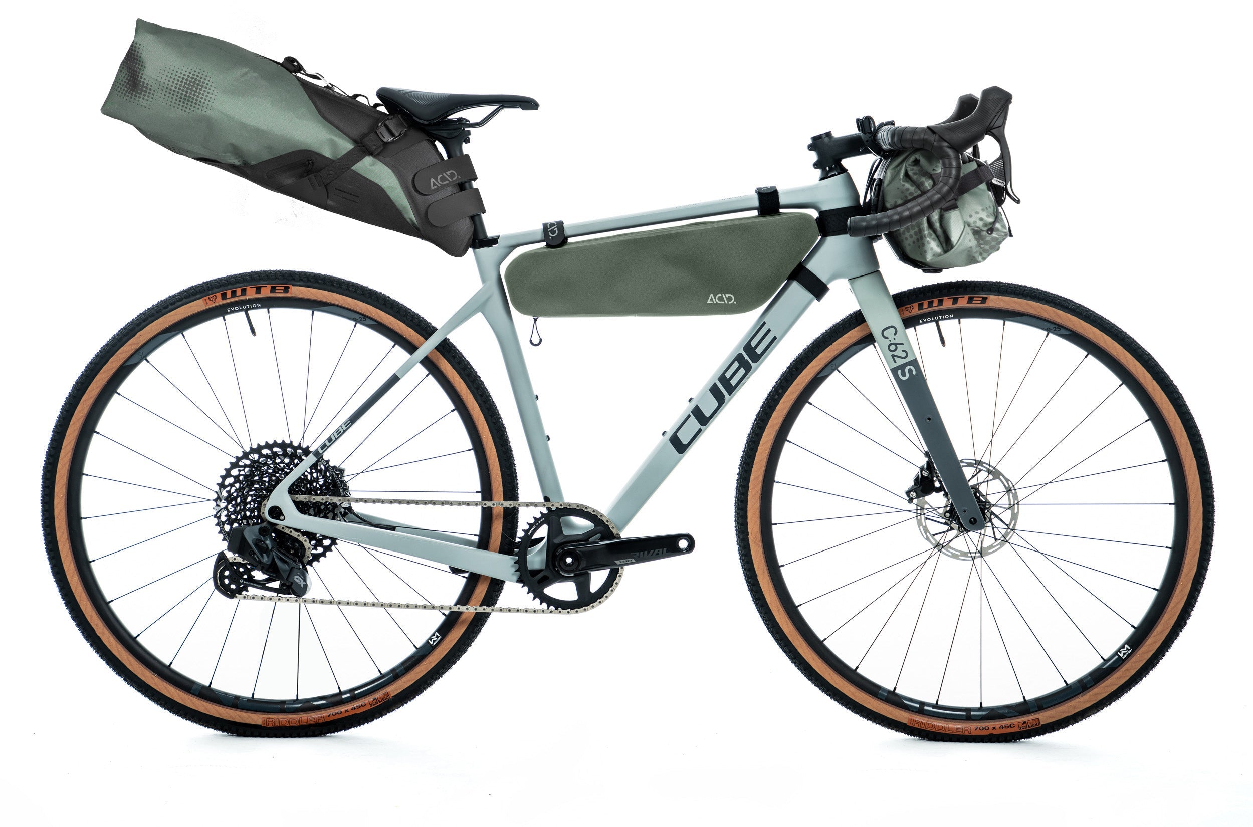 Sacoche de cintre ACID PACK PRO 15 black´n´green