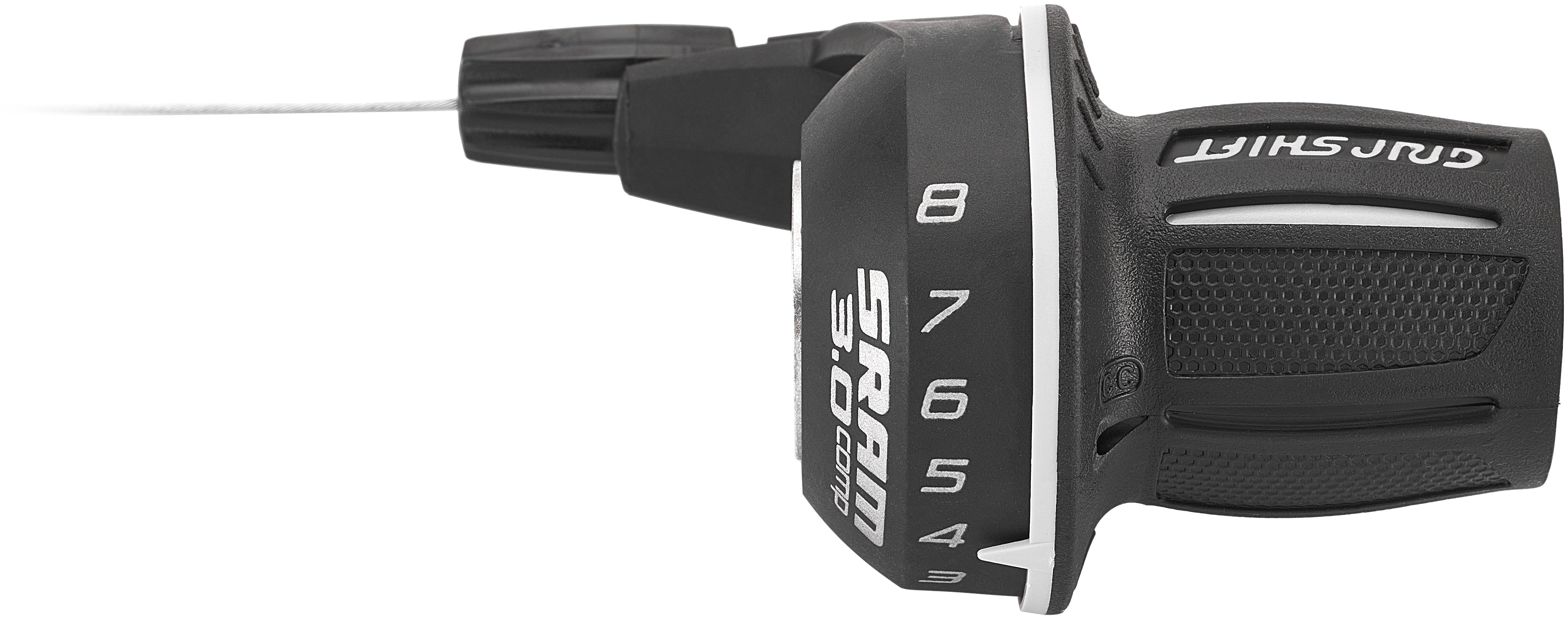 SRAM 3.0/3.0 Comp Poignée tournante levier de vitesses ESP 8 vitesses droite