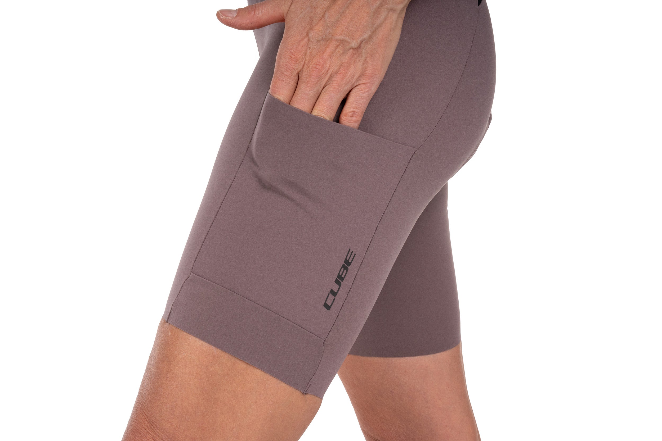 Cube GRAVEL WS Pantalon de travail CARGO bordeaux
