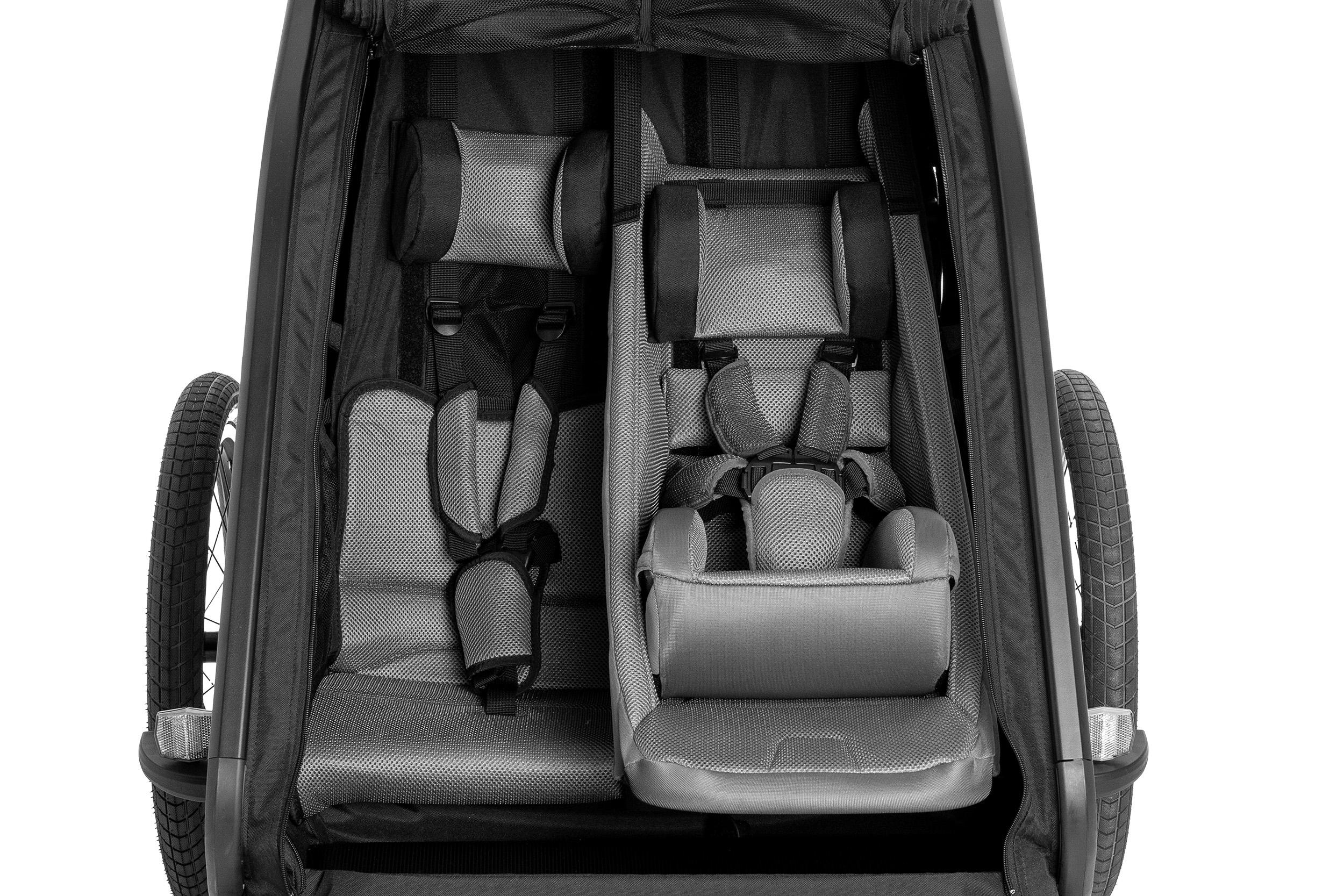 CUBE coque bébé pour remorque vélo enfant Double CMPT