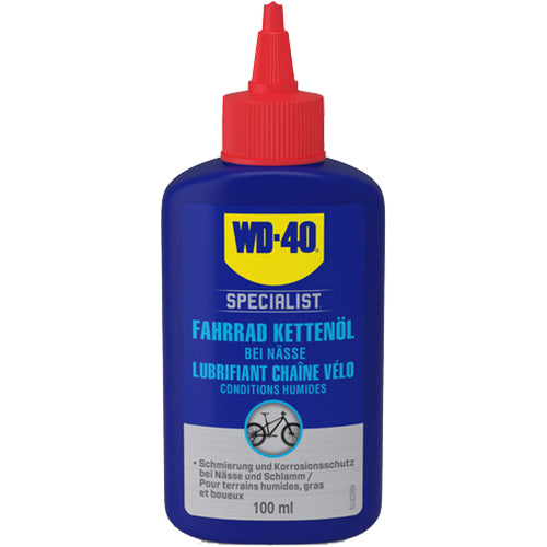 WD-40 Specialist Bike Lubrifiant de chaîne pour conditions humides 100ml