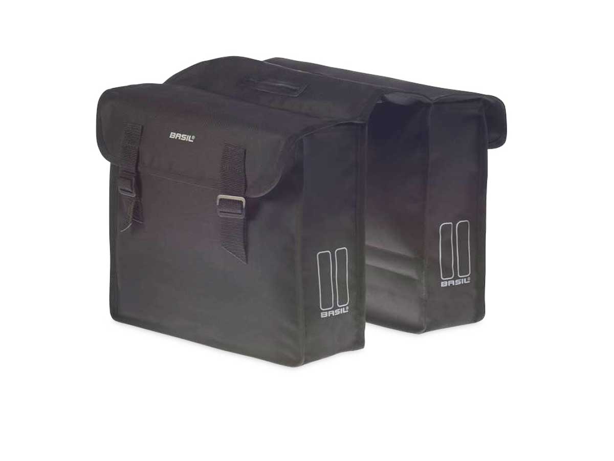 Basil Mara sacoche double pour porte-bagages 26l noir
