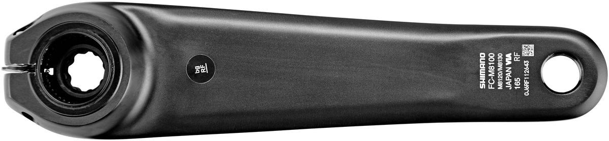 Shimano Deore XT FC-M8120-1 Jeu de manivelles 12 vitesses sans plateau noir