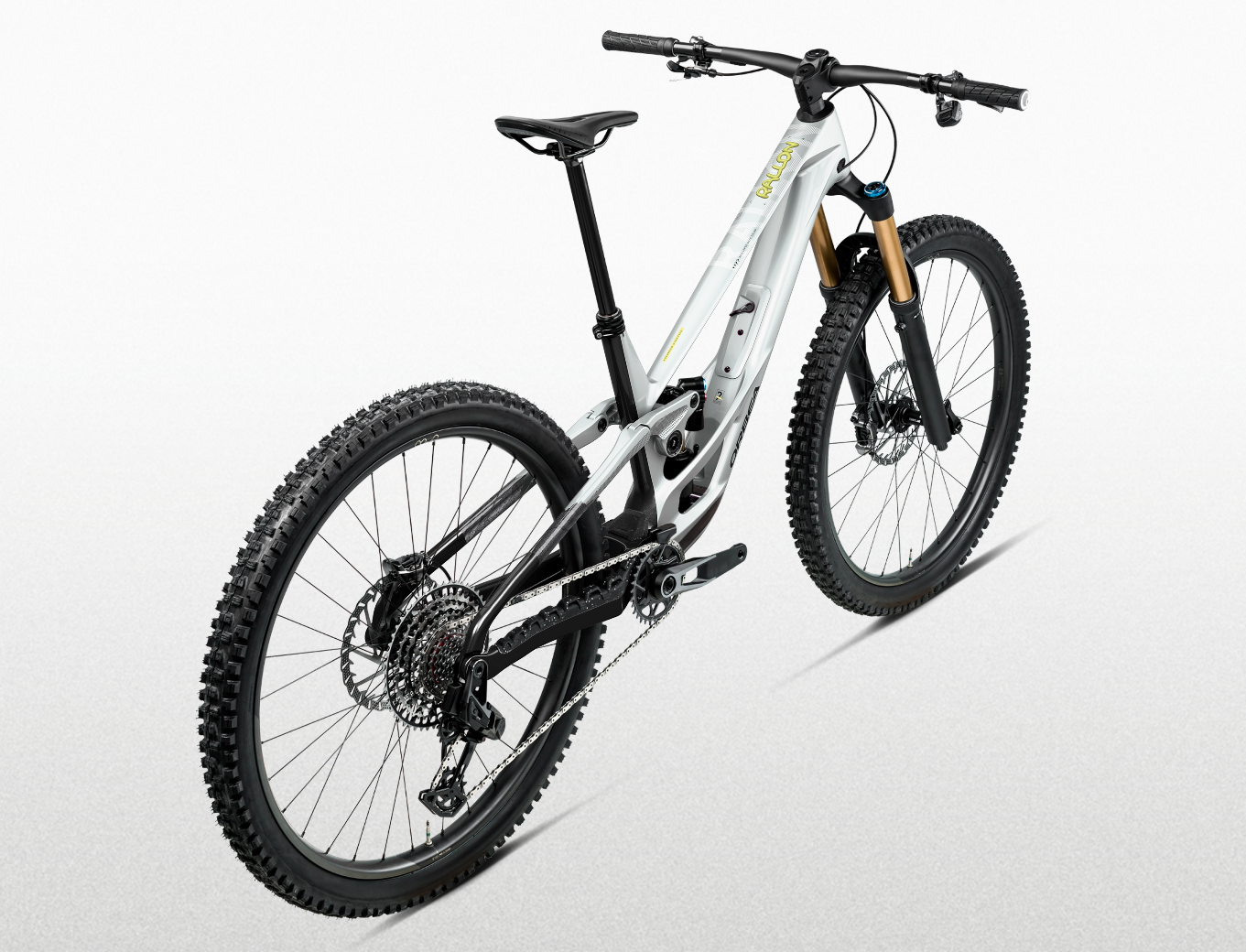 Orbea RALLON E10 White Chic - Diamond Black (Brillant)