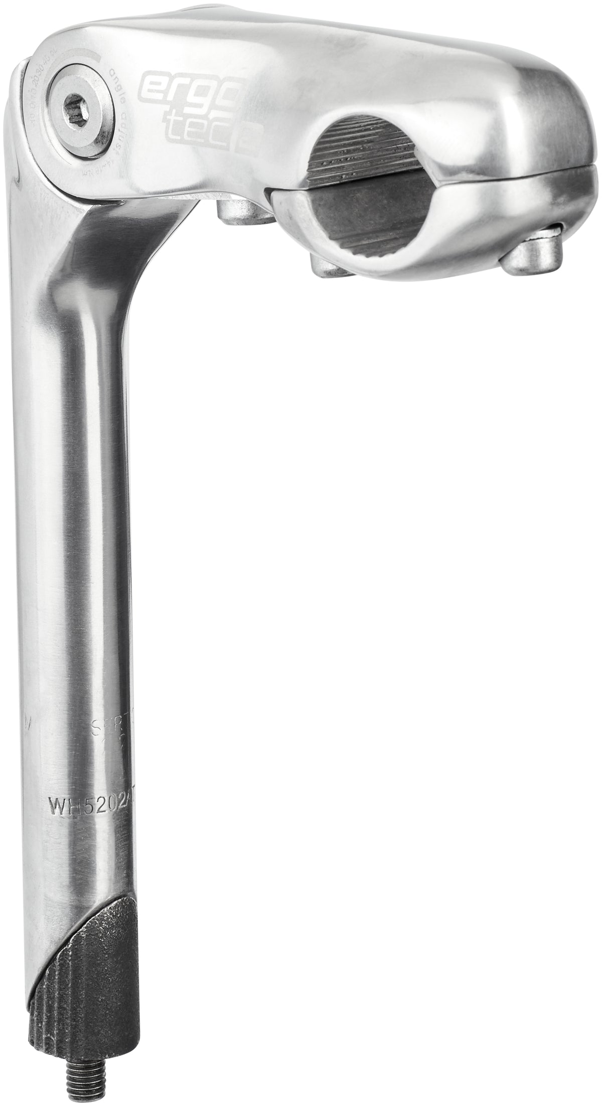 Humpert Ergotec Kobra Vario Vorbau Ø25,4/22,2mm silber