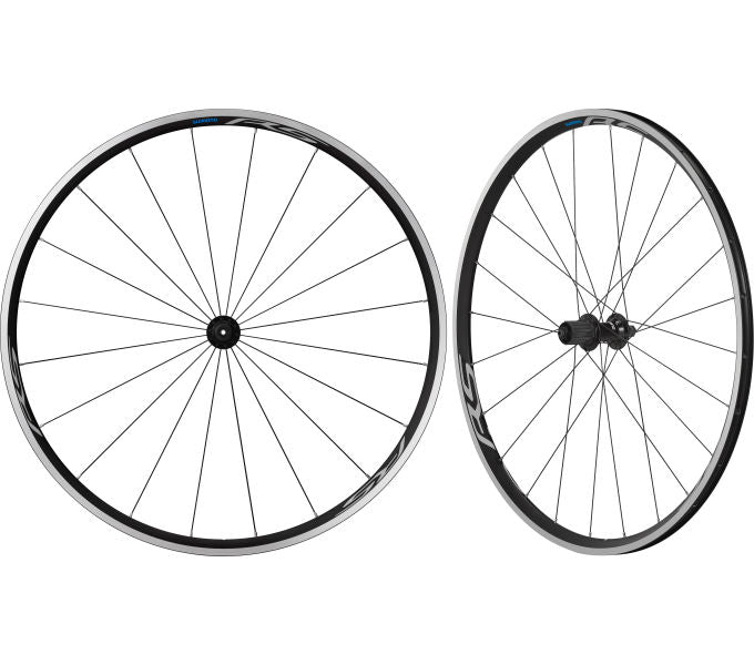 Shimano Route WH-RS100-CL Jeu de roues QR 100mm/QR 130mm noir