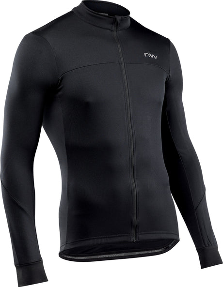 Northwave Force 2 Maillot ML Zip intégral Noir