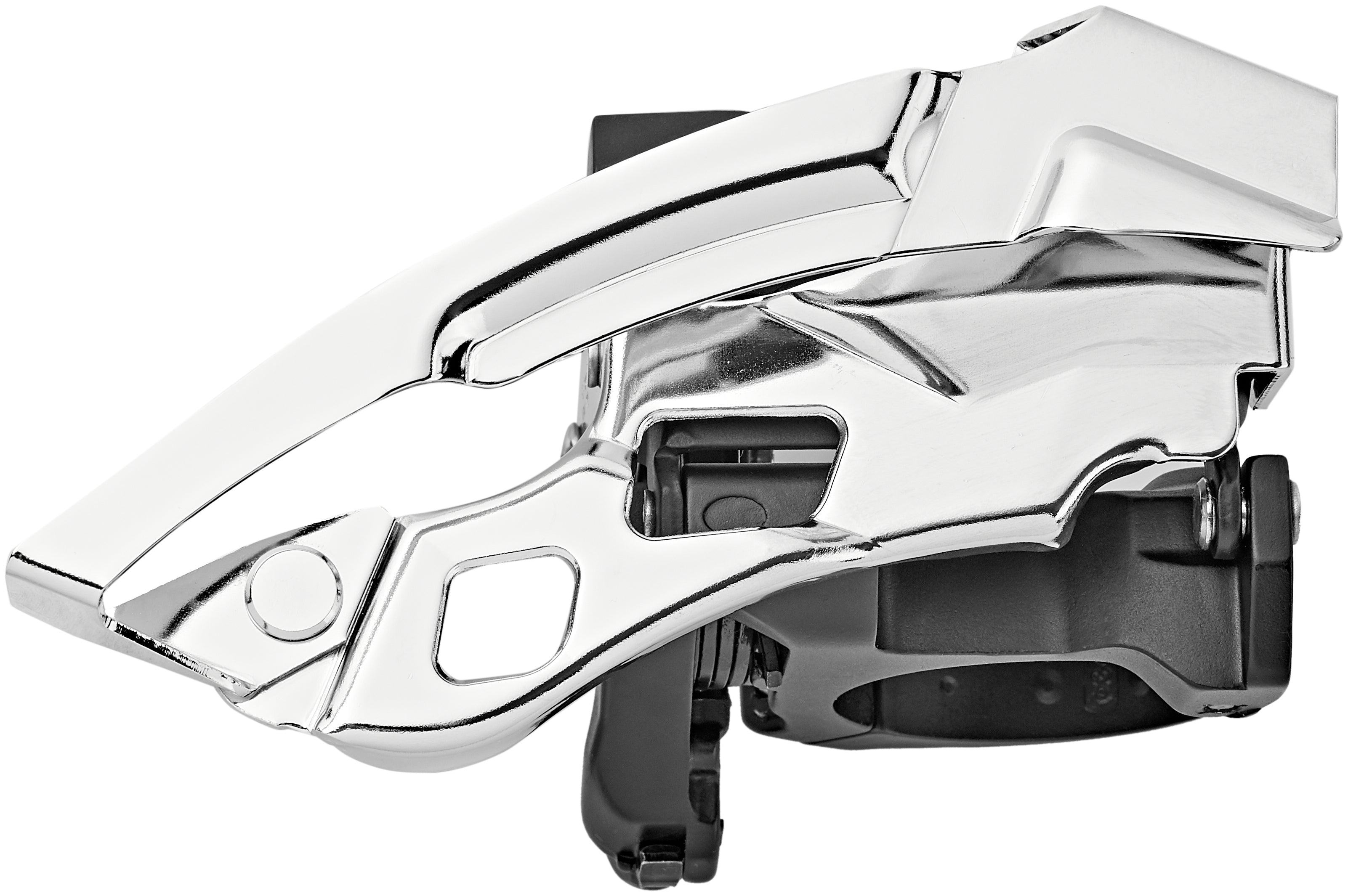 Shimano Deore XT Trekking FD-T8000 Dérailleur avant Collier bas 3x10 Down Swing noir