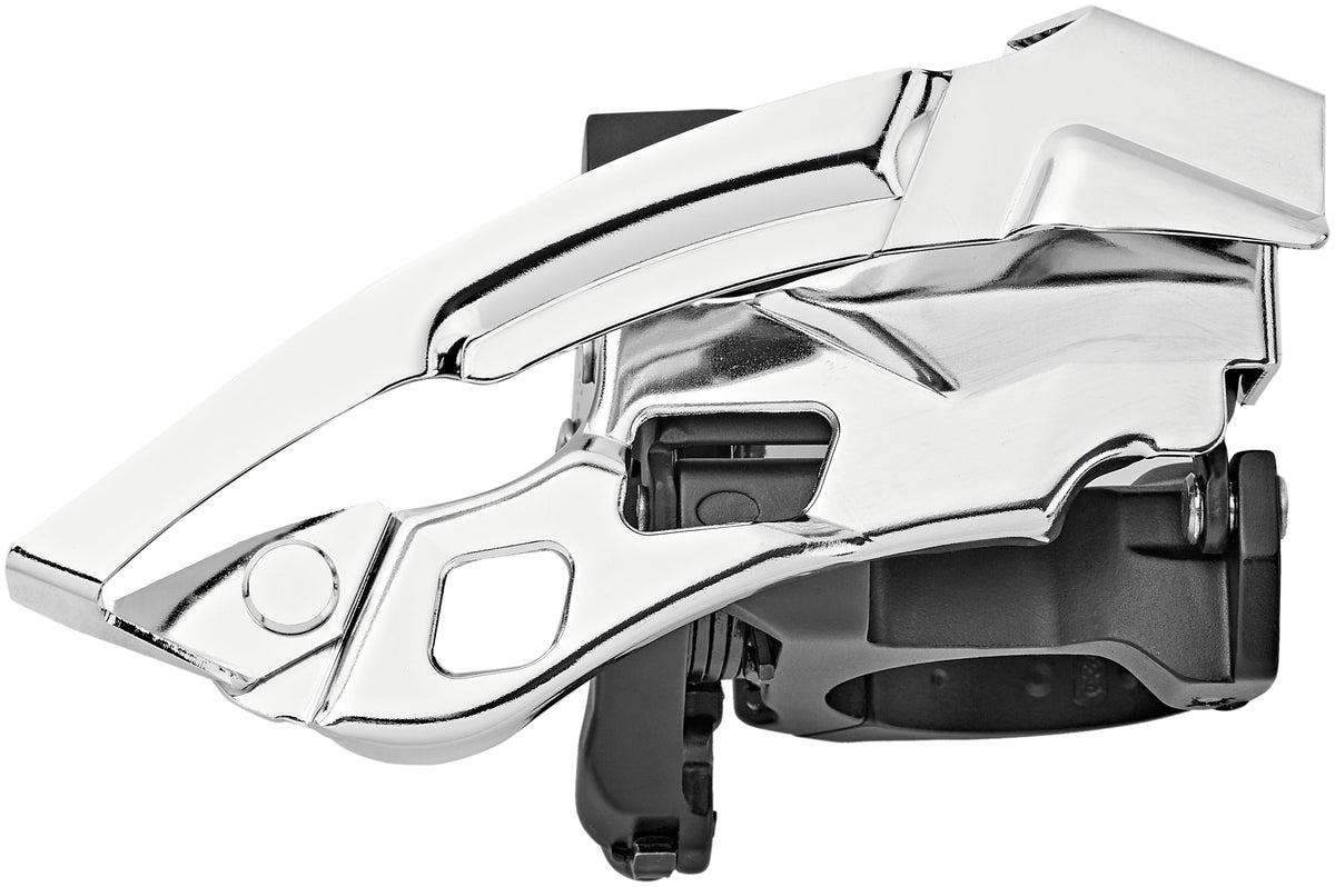 Shimano Deore XT Trekking FD-T8000 Dérailleur avant Collier bas 3x10 Down Swing noir