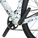 Scott Addict Gravel 30 blanc/bleu éclaboussé