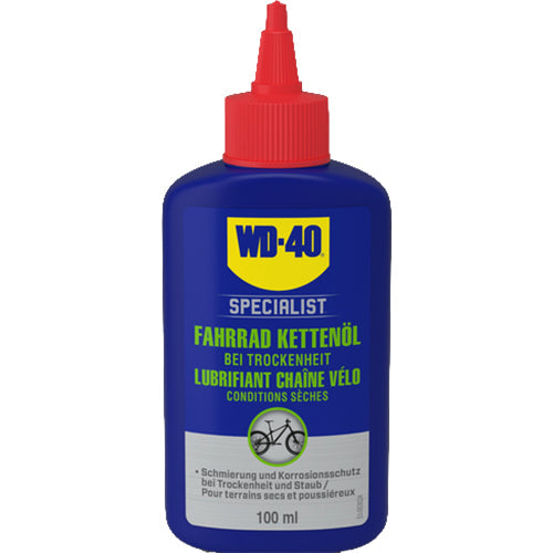 WD-40 Specialist Bike Lubrifiant de chaîne pour conditions sèches 100ml