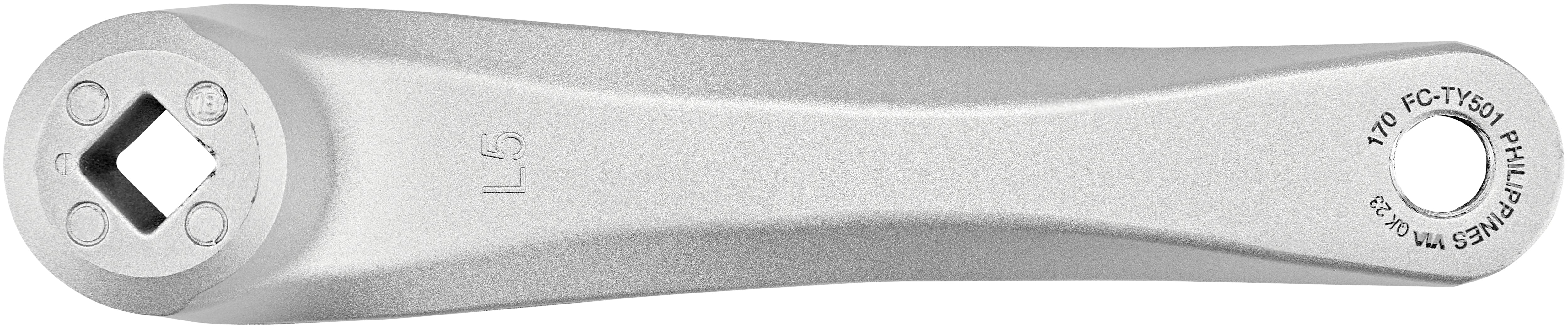 Shimano FC-TY501 pédalier 6/7/8 vitesses 48-38-28 dents avec protège-chaîne argenté