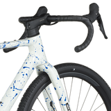 Scott Addict Gravel 30 blanc/bleu éclaboussé
