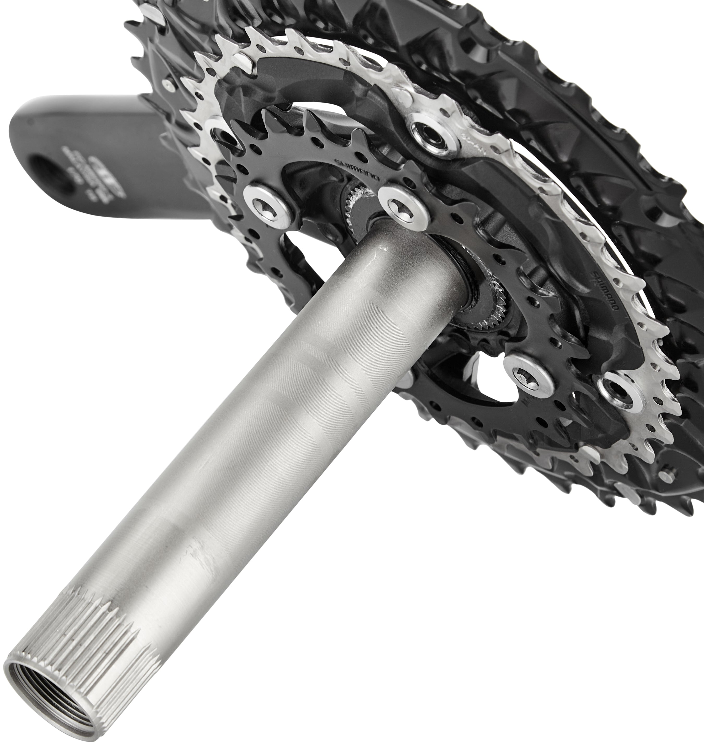 Shimano Deore MTB FC-M6000 pédalier 3x10 vitesses 40-30-22 dents noir