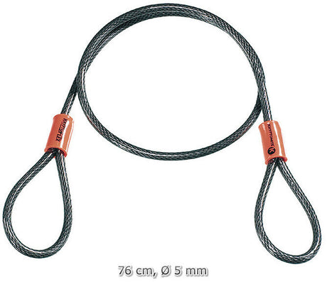 Câble de verrouillage à boucle finale Kryptonite KryptoFlex™ 410 (120cm)