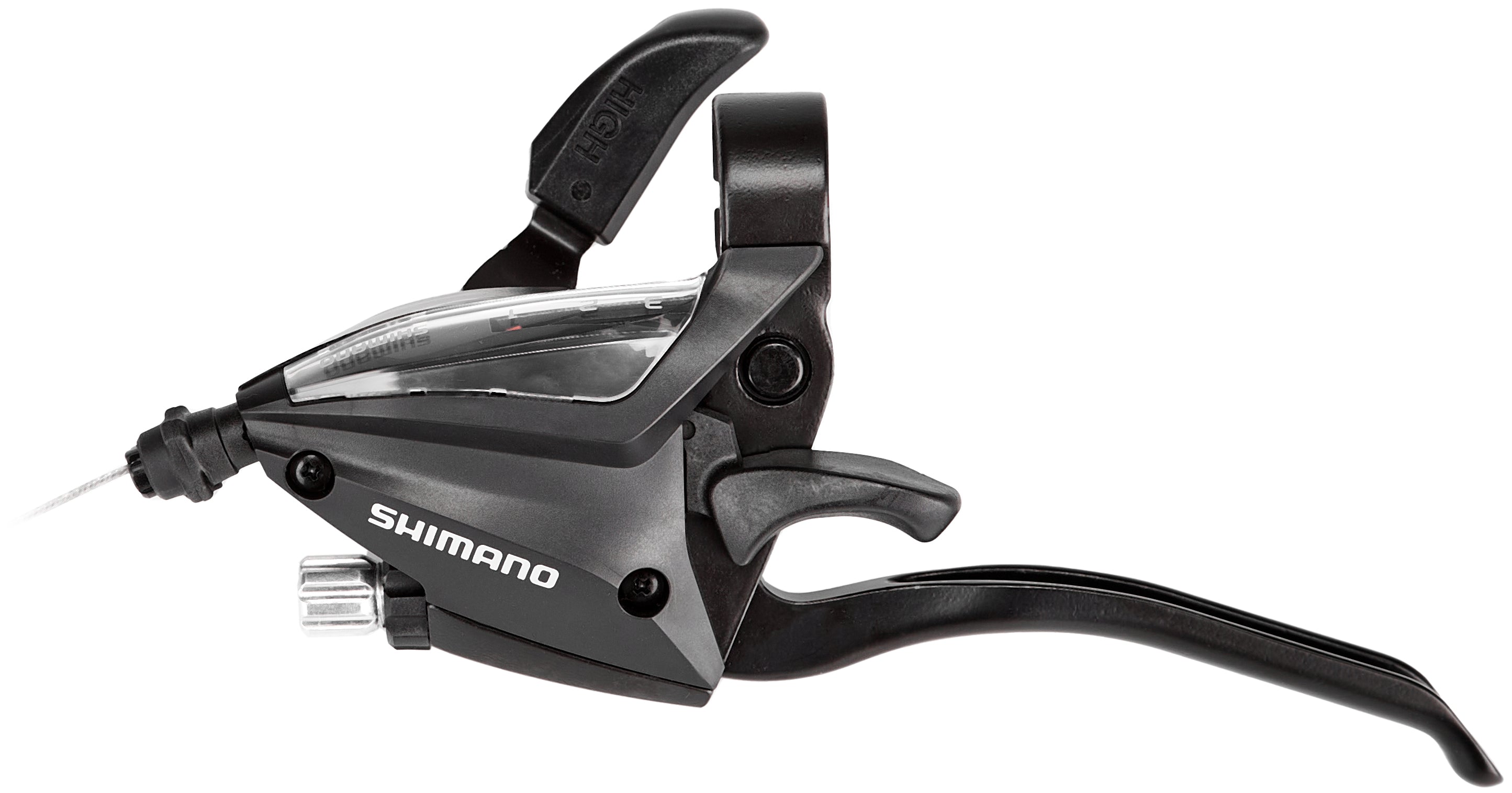 Shimano ST-EF500-4 Leviers de changement/de frein AV 3 vitesses noir