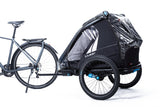 CUBE protection contre la pluie pour remorque vélo enfant Double CMPT