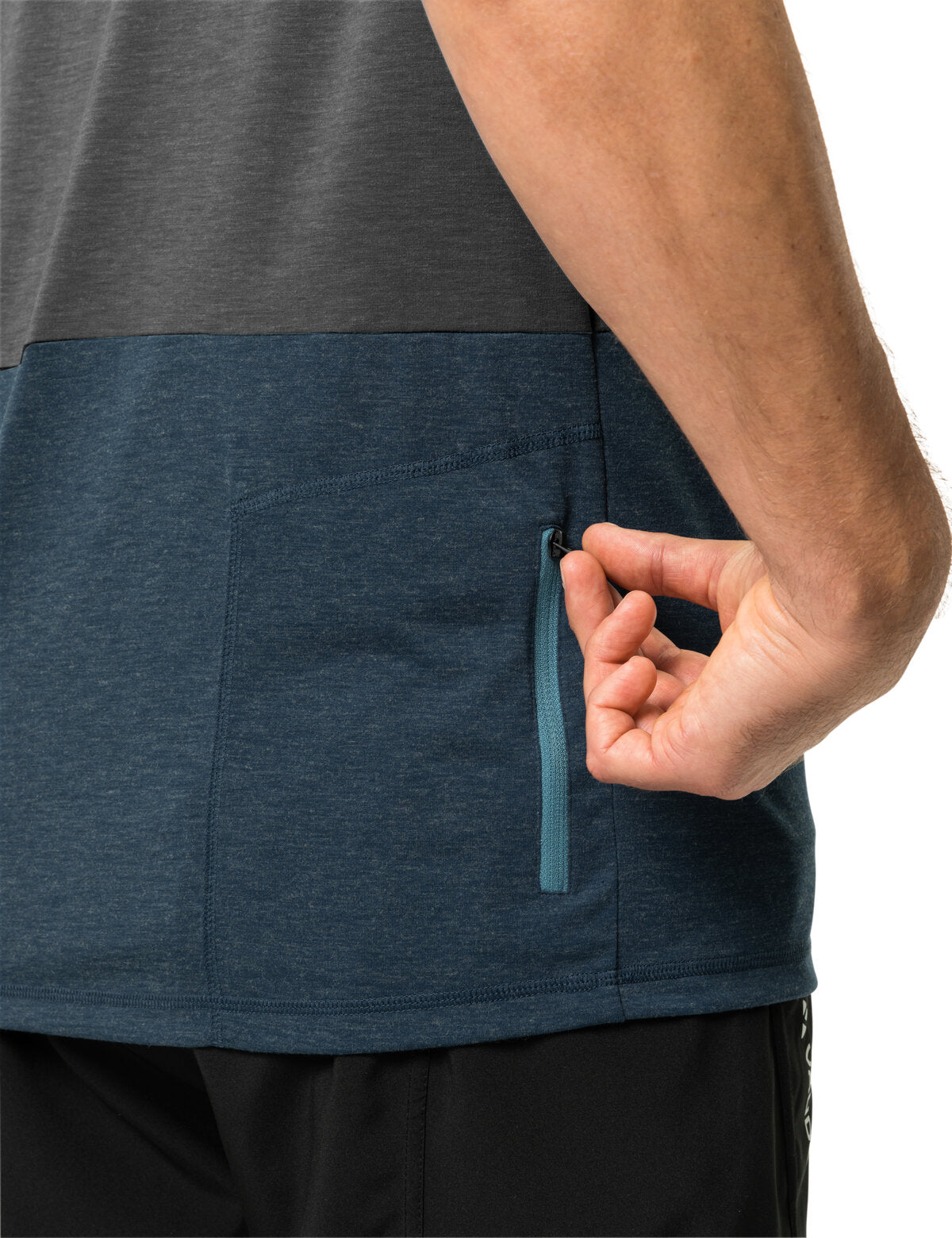 VAUDE Qimsa Maillot manches courtes homme vert