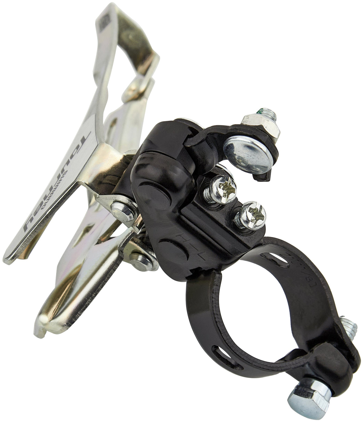 Shimano Tourney FD-TY300 dérailleur avant collier haut 3x6-/7 vitesses tirage bas noir/argent