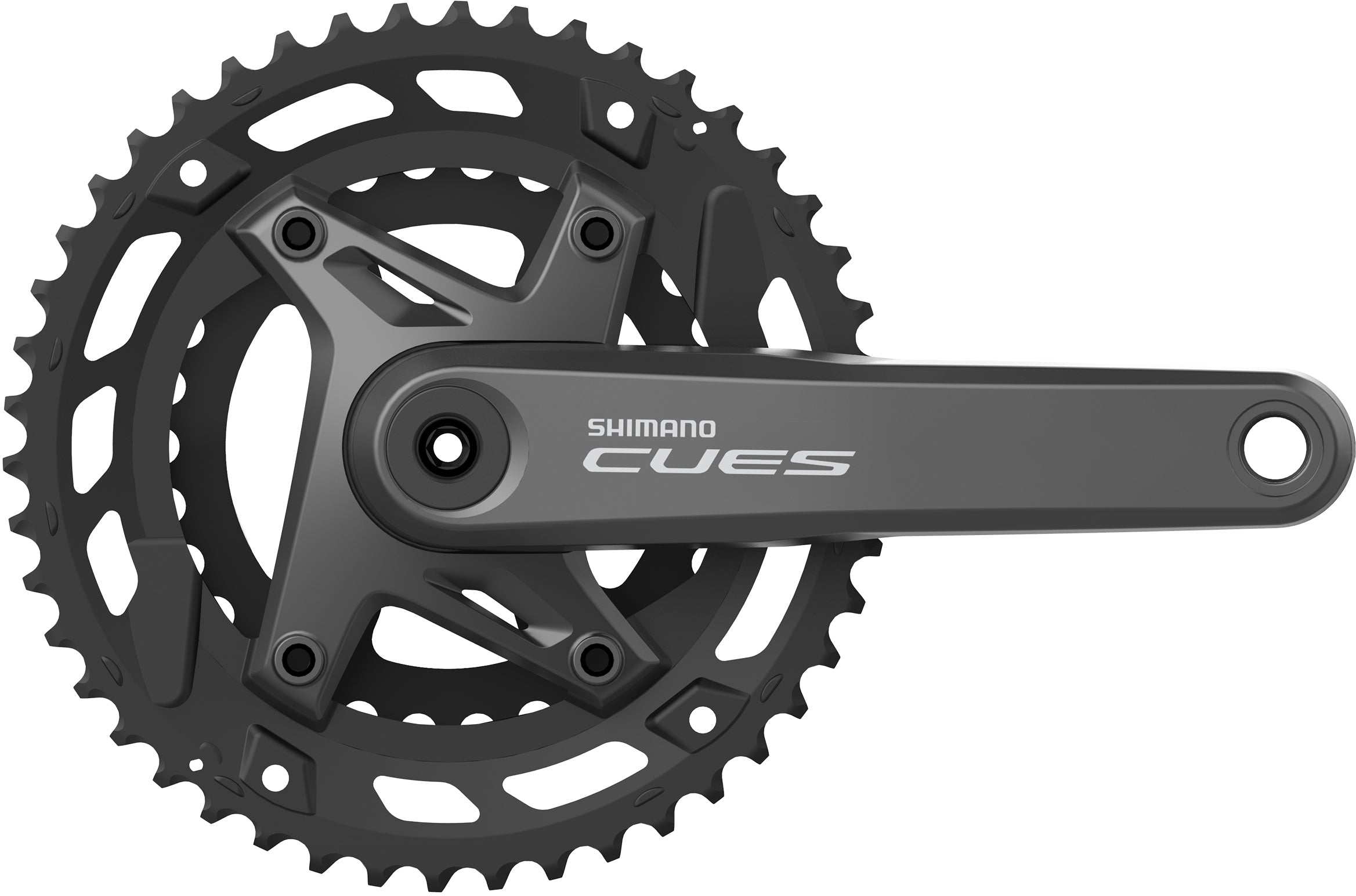 Shimano Cues FC-U6000-2 pédalier 9/10 vitesses 46-30 dents