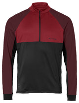 VAUDE Qimsa Halfzip LS Shirt homme carmin