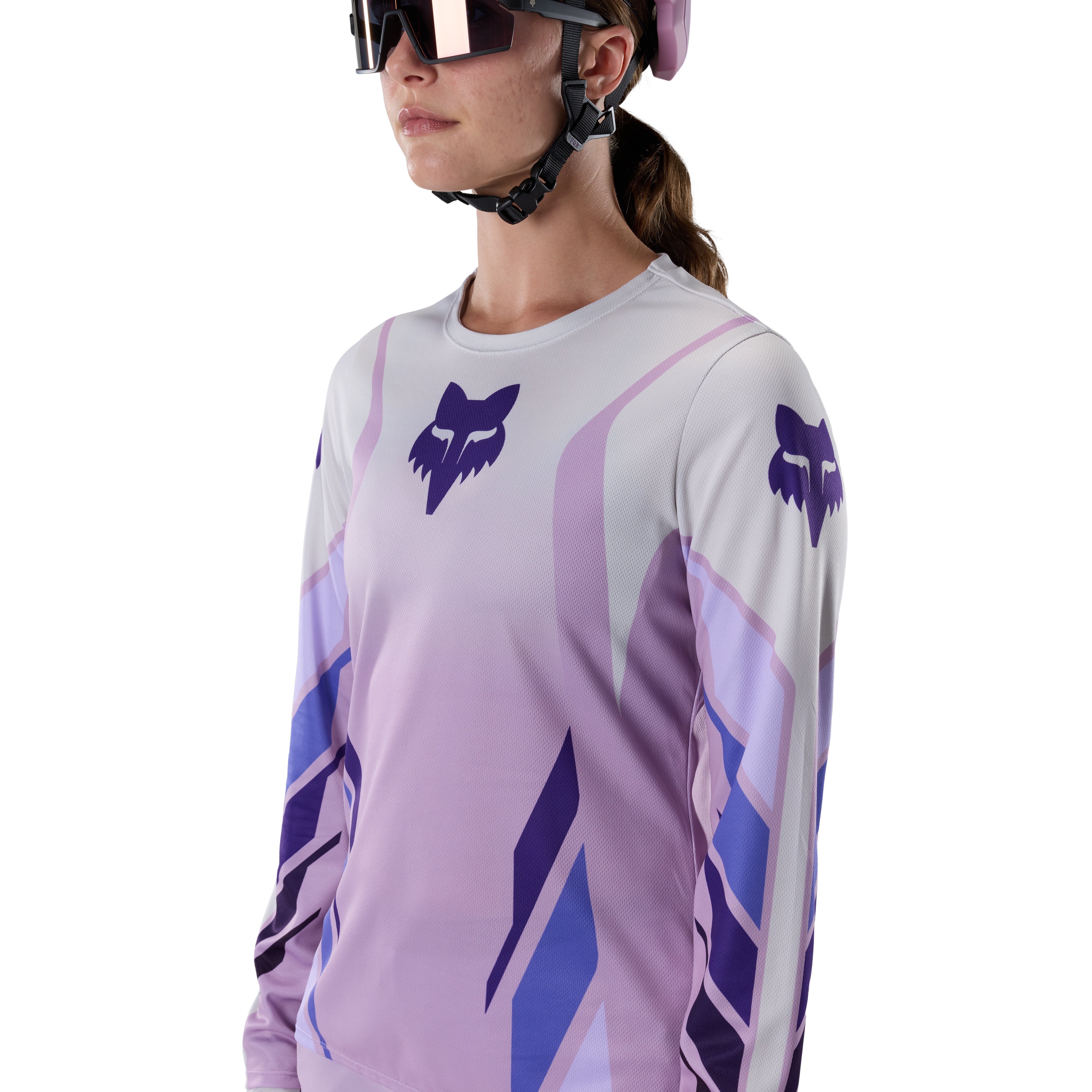 Fox W Ranger Ls Jersey Foundry Lavande Drift