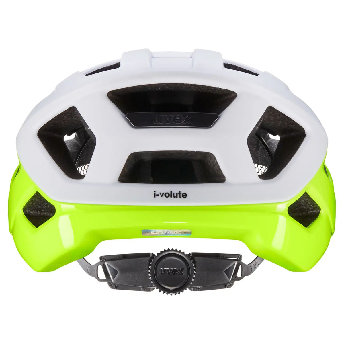 uvex I-Volute Casque de vélo de course Blanc-Neon Jaune Mat