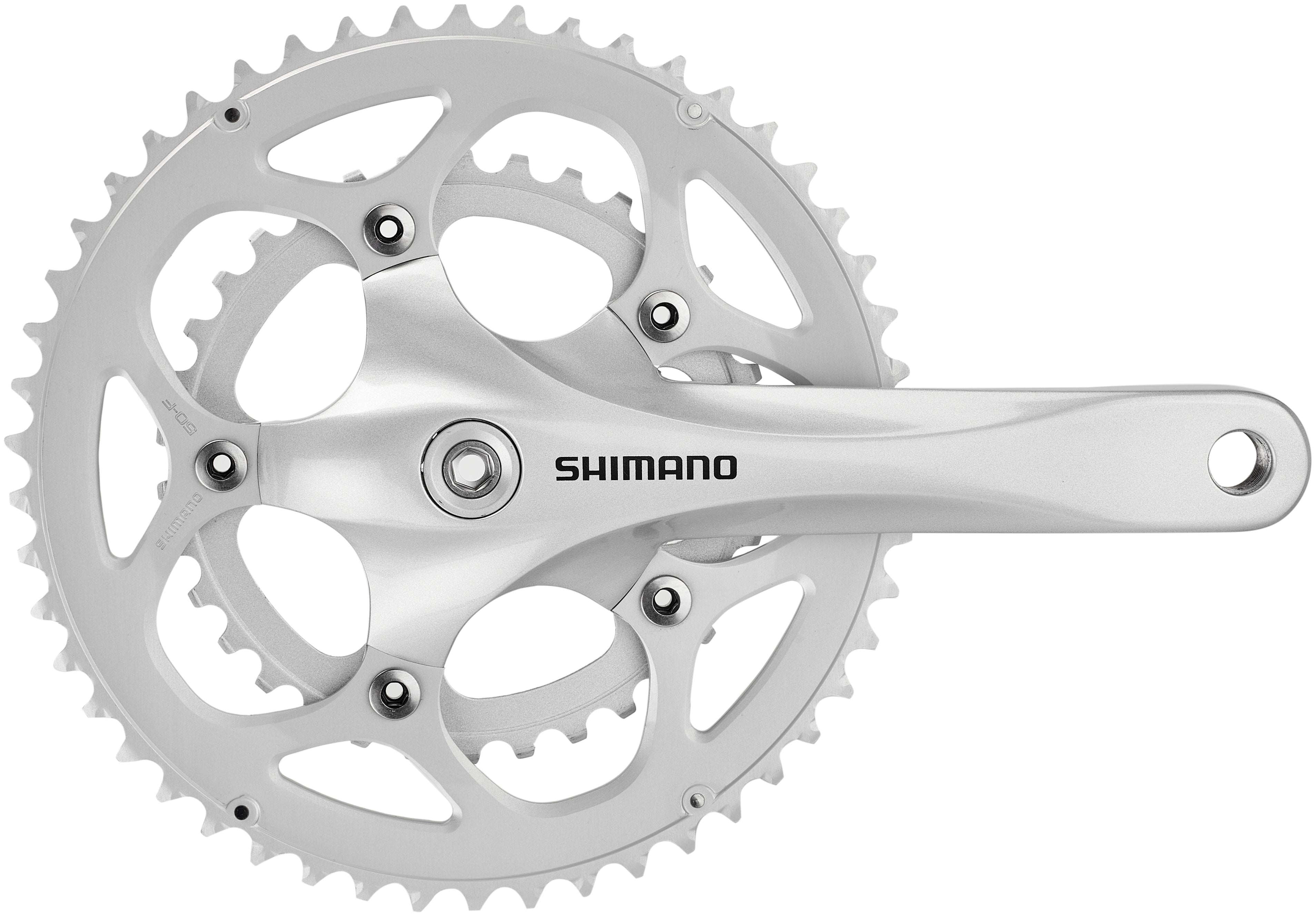 Shimano FC-R345 pédalier 50/34 2x9 vitesses argenté
