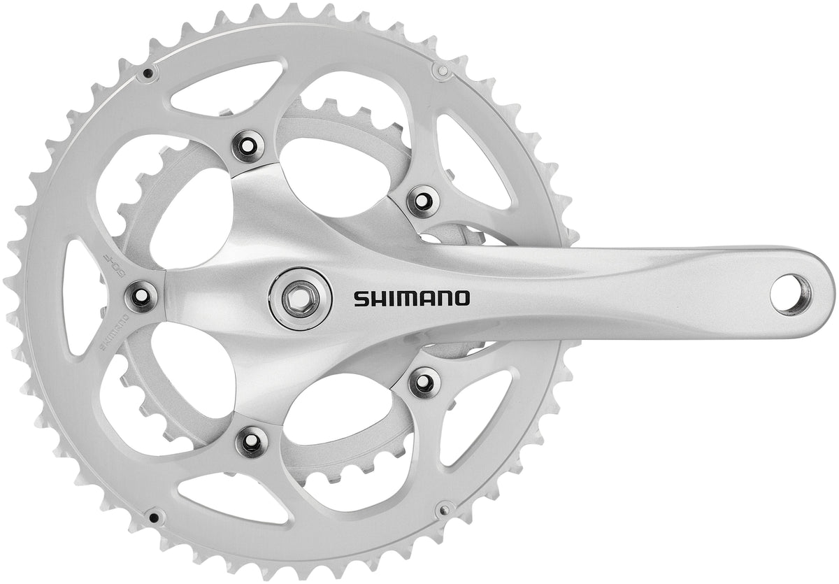 Shimano FC-R345 pédalier 50/34 2x9 vitesses argenté