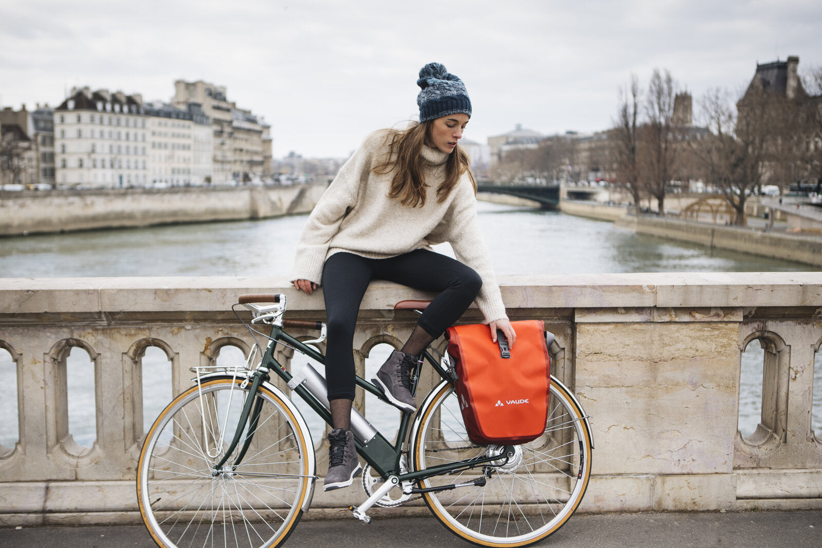 VAUDE Aqua Back sacoche de porte-bagages rouge