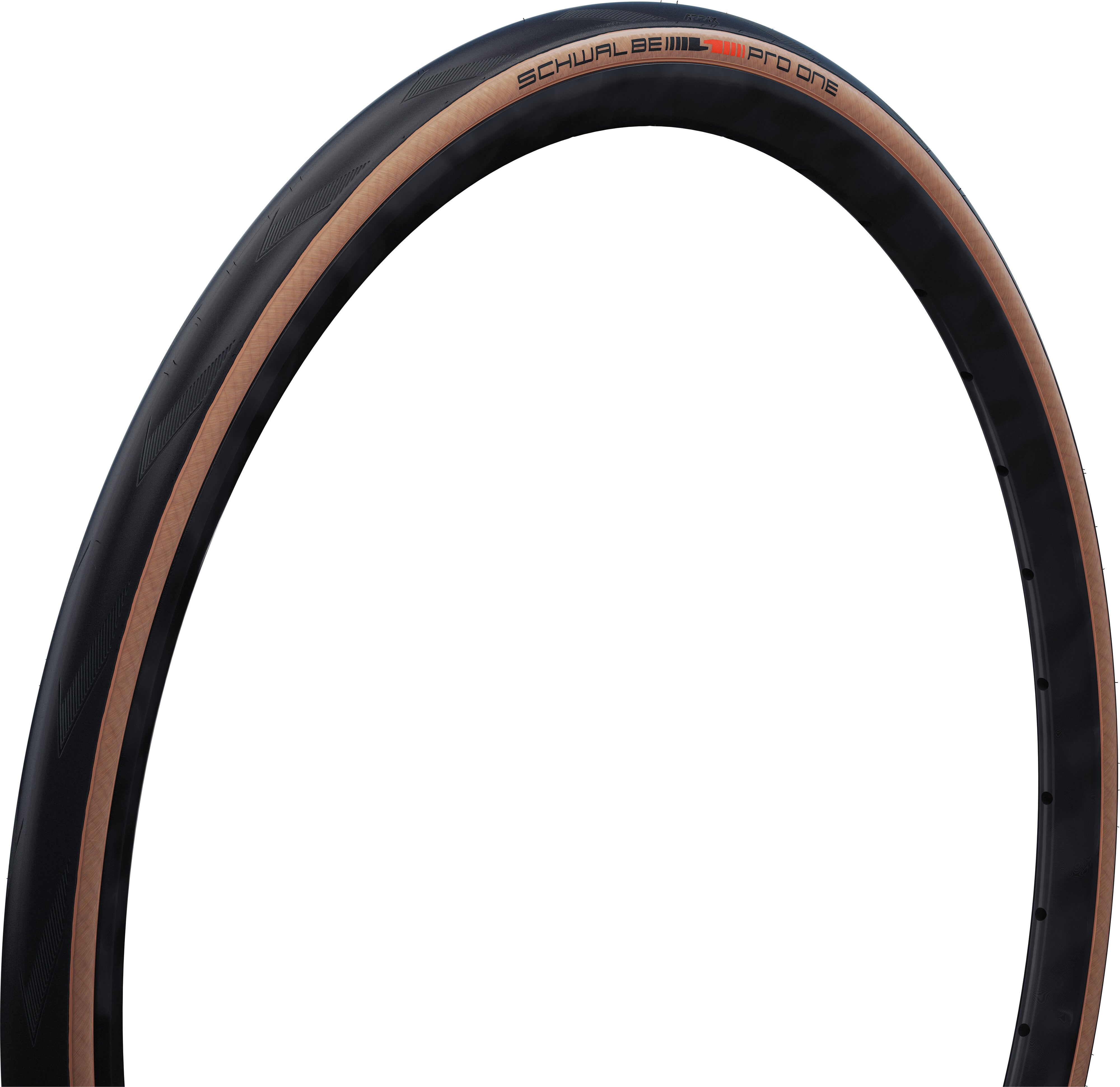 Schwalbe Pro One Super Race Evolution pneu pliant 700x32C V-Guard Addix Race noir/marron