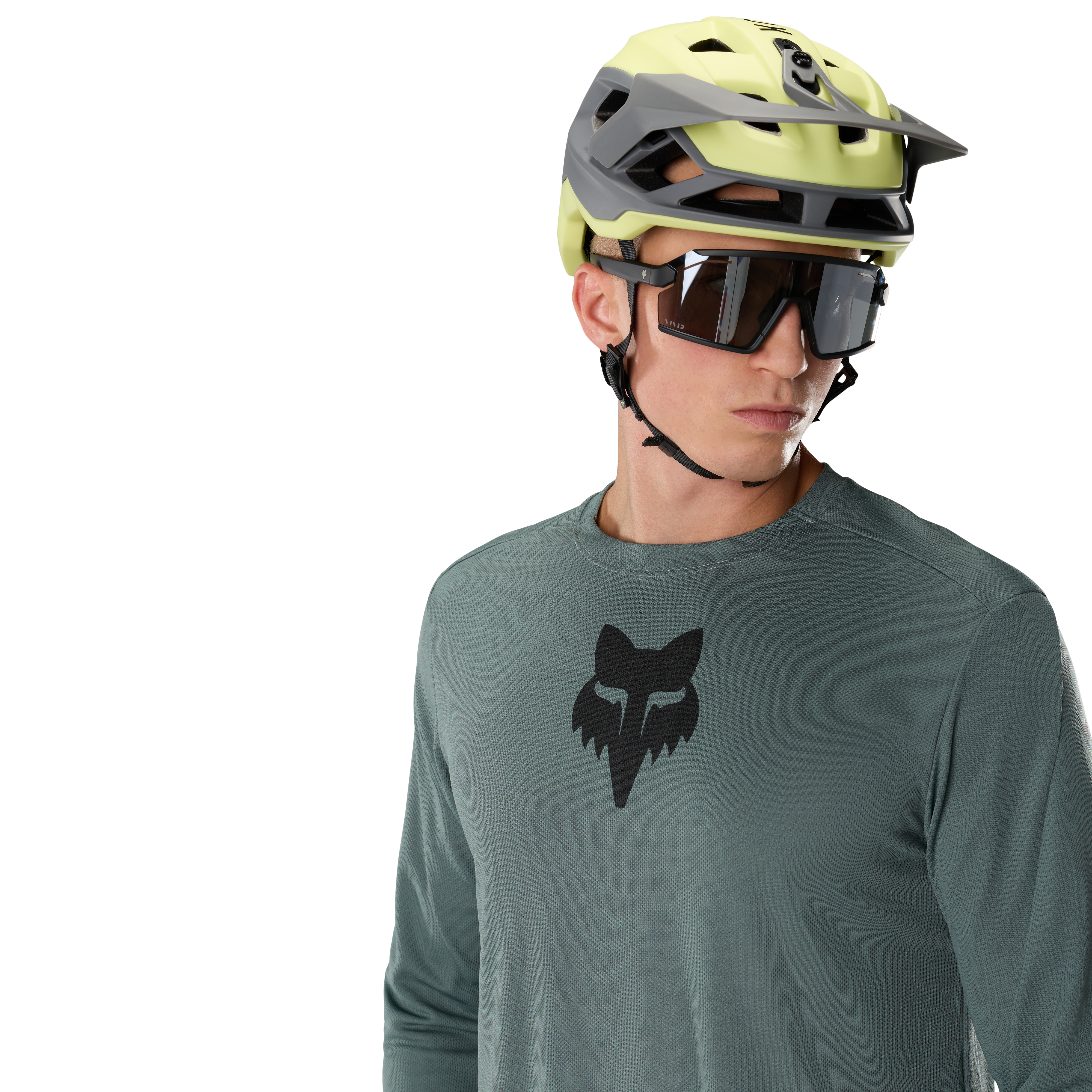 Maillot Fox Ranger Ls Fox Head Sage