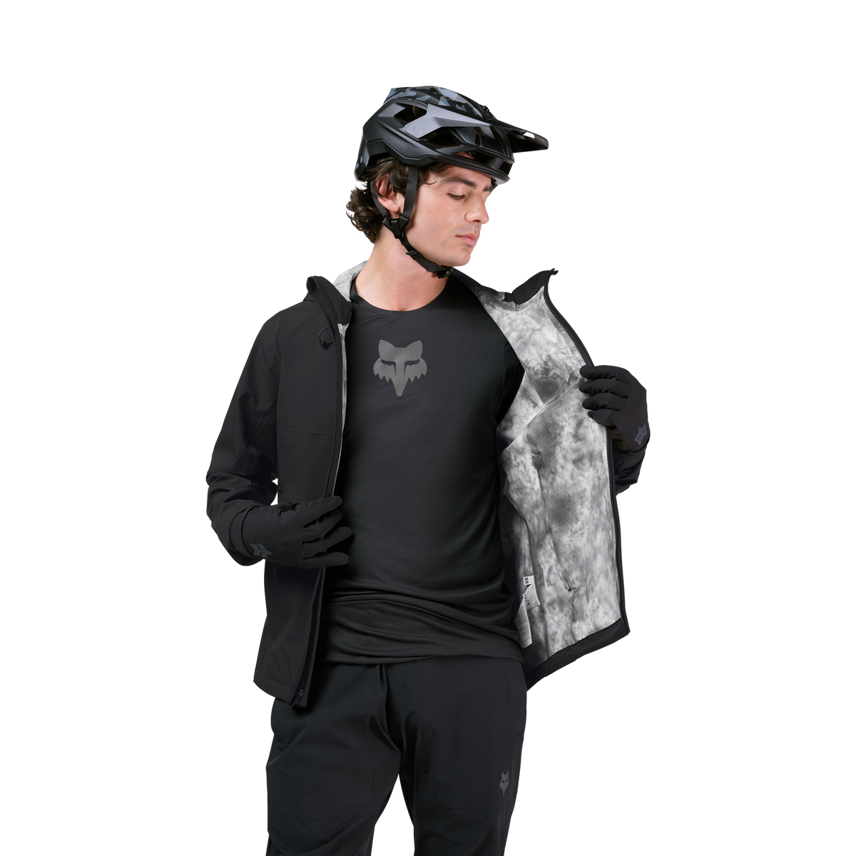 Veste imperméable Fox Ranger noire