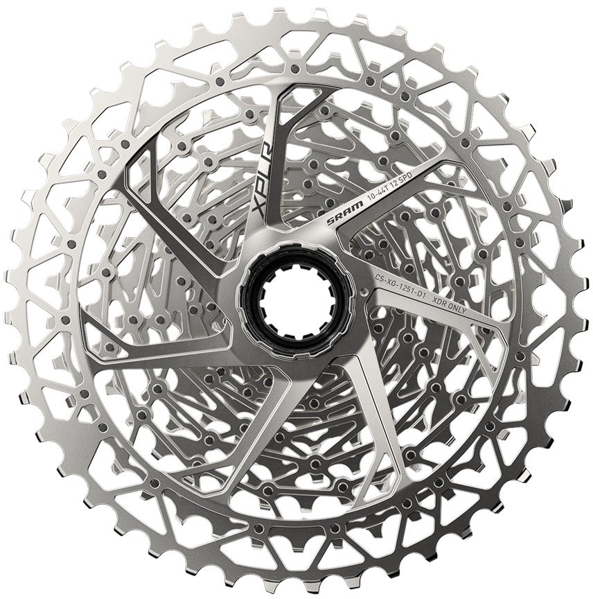 SRAM XPLR XG-1251 cassette 12 vitesses 10-44 dents argent