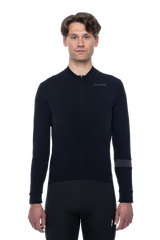 Maillot CUBE BLACKLINE manches longues noir homme