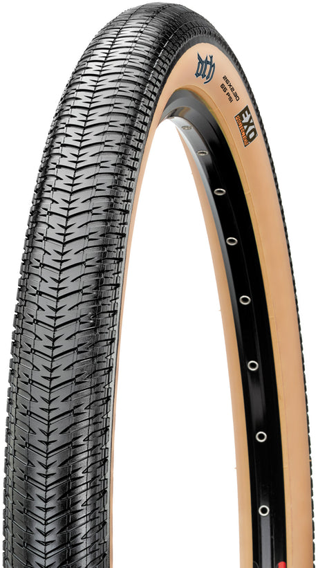 Maxxis DTH Pneumatique à tringles rigides 26x2.30" MaxxPro EXO Tanwall noir/marron clair