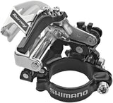 Shimano Tourney FD-TY710 dérailleur avant collier Top Swing 63-66° 7/8 vitesses