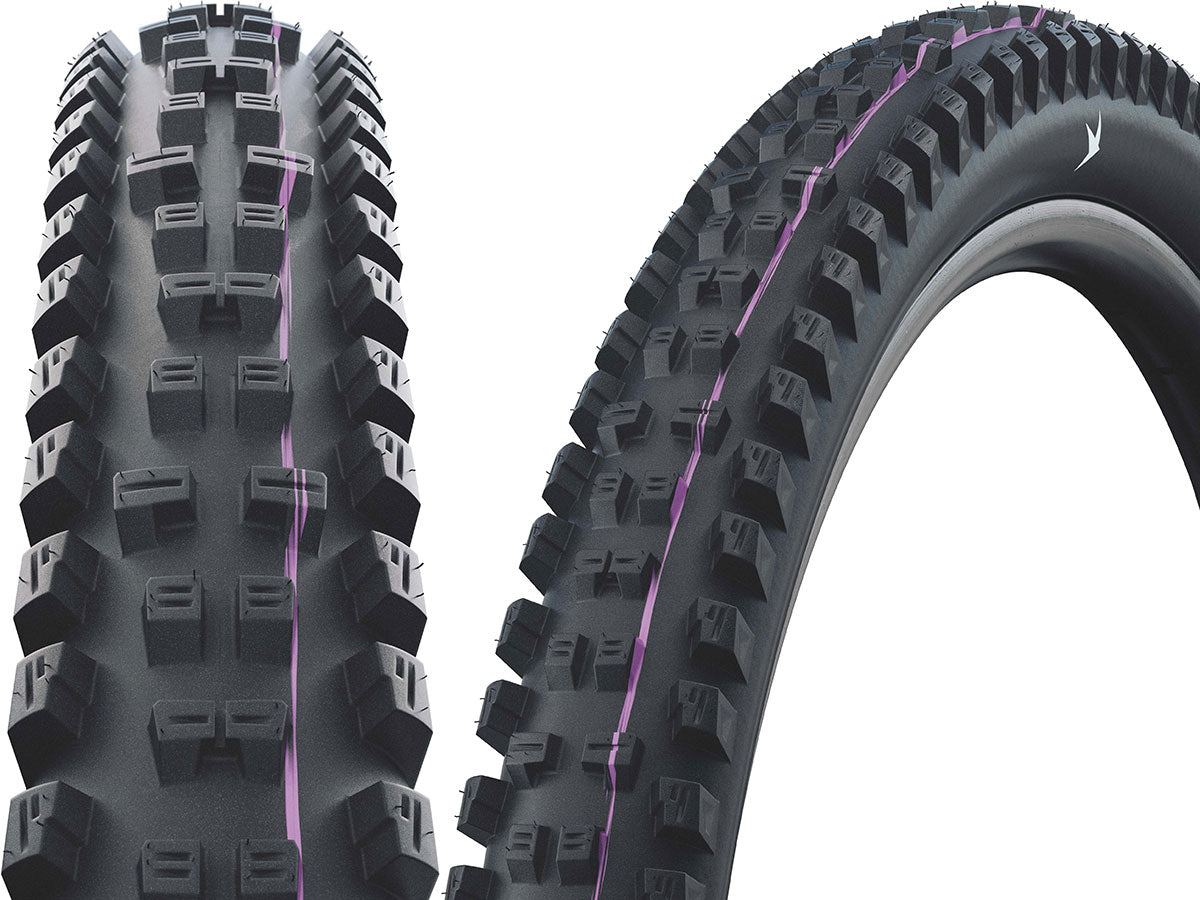 Schwalbe TACKY CHAN TRAIL PRO ULTRA SOFT Radial E-50 27,5" Tubeless Ready noir