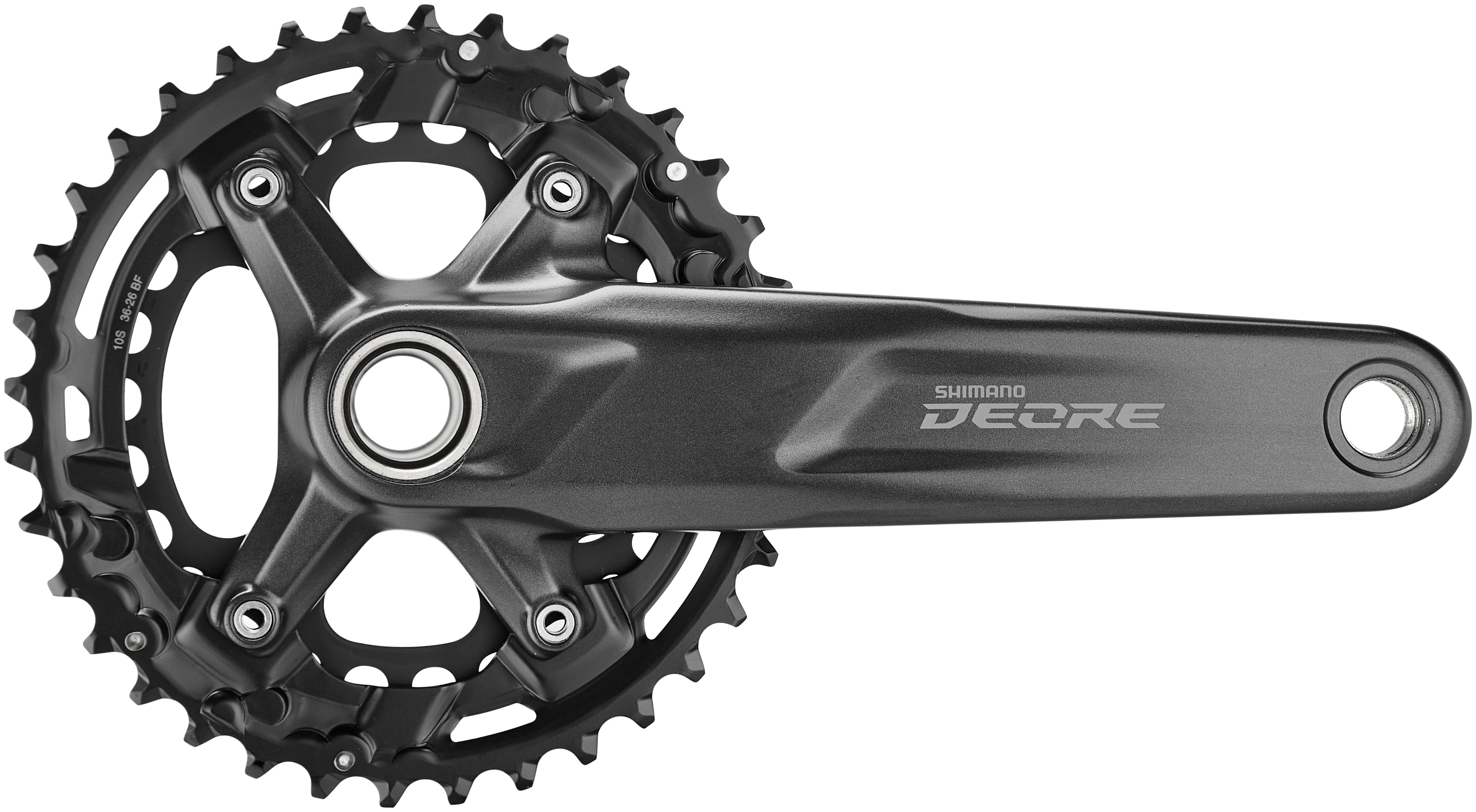 Shimano Deore FC-M4100 pédalier 2x10 vitesses 26/36 dents 48,8mm